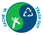 Remeber to 'Trash in Trash' out when Geocaching or enjoying nature.  Let's keep it clean!
